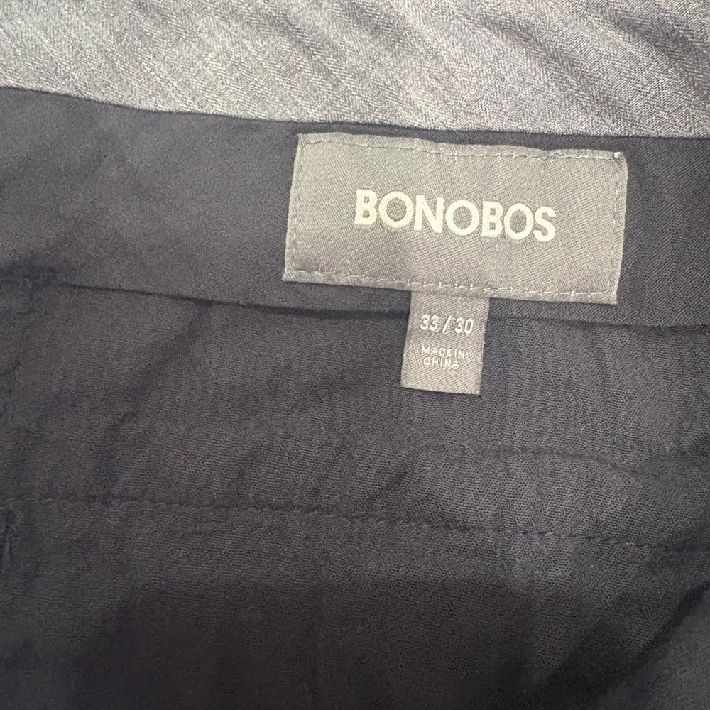 Bonobos Dark Navy Trousers
